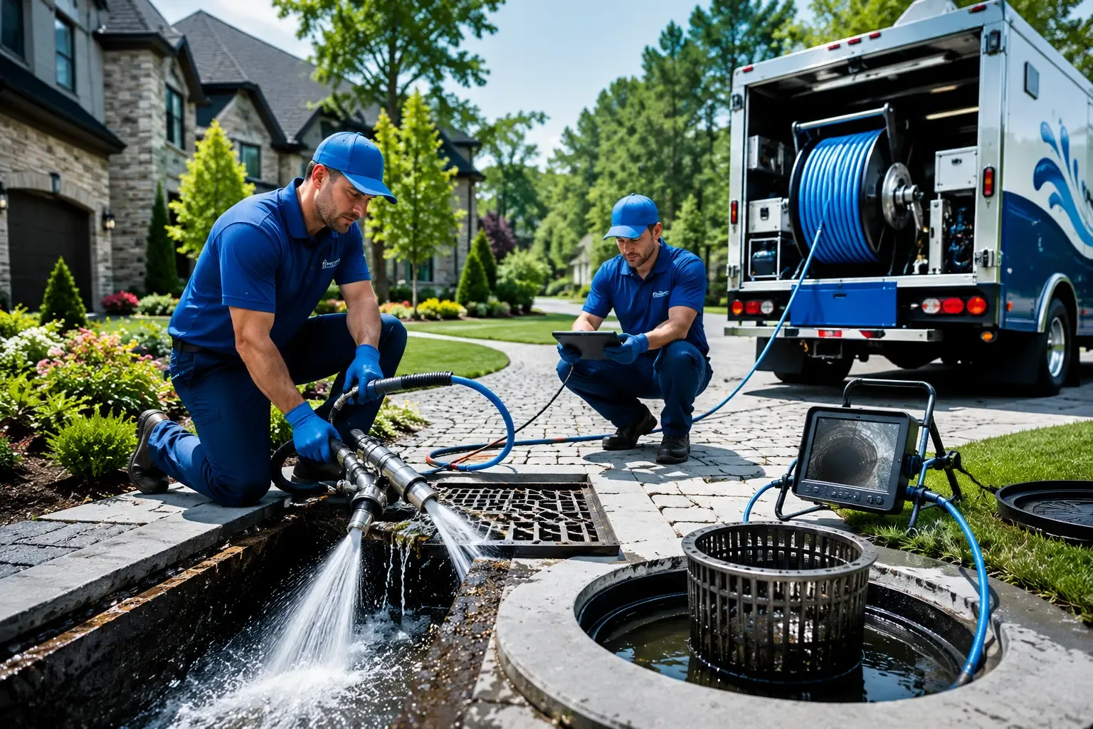 Local outdoor drain cleaning professionals in Moran, MI