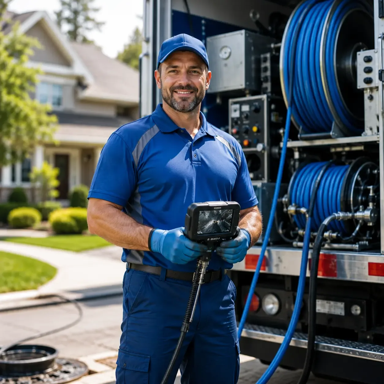 Local outdoor drain cleaning specialists in Moran, MI
